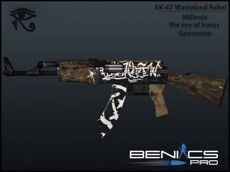 CS 1.6 AK-47 "Wasteland Rebel"