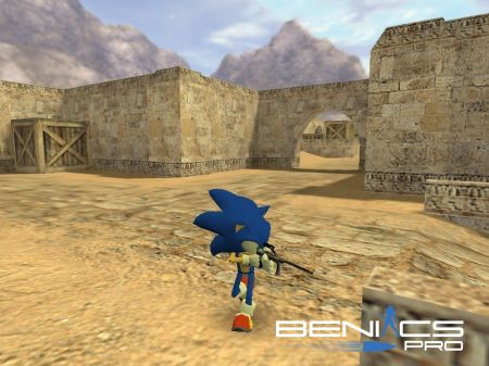 CS 1.6 Модель Игрока "Sonic"
