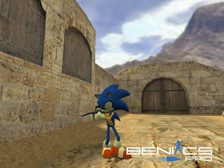 CS 1.6 Модель Игрока "Sonic"