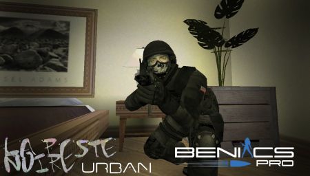 CS 1.6 Модель Игрока Urban "Skull Face"