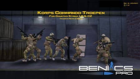 CS 1.6 МОДЕЛИ ИГРОКОВ CT "Dutch Special Forces K.C.T."
