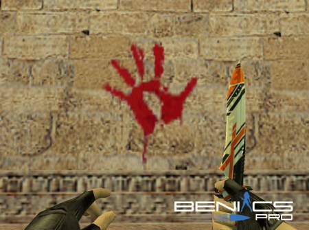 CS 1.6 Лого "Кровавая рука"
