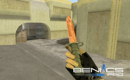 CS 1.6 Модель ножа "Bayonet | BOOM"