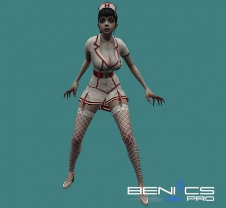 CS 1.6 [ZM] Модель зомби "Sting Finger [Nurse]"