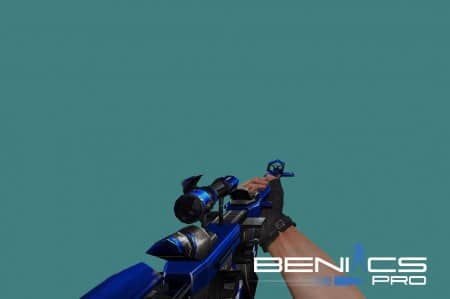 CS 1.6 Модель оружия "[SG550] Cart-Blue"