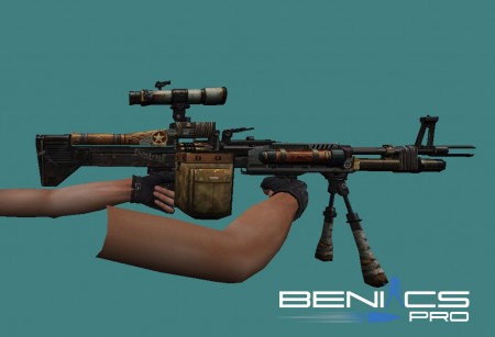 CS 1.6 Модель оружия "[M249] M60 Craft"
